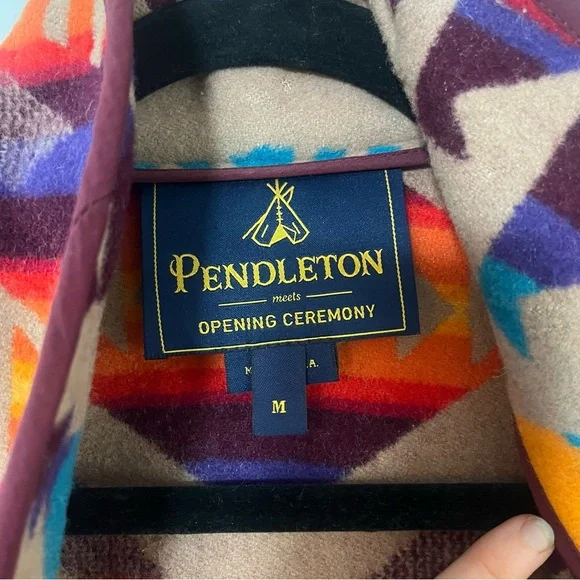 Pendleton Multicolor Geometric Jacket - Picture 4 of 8